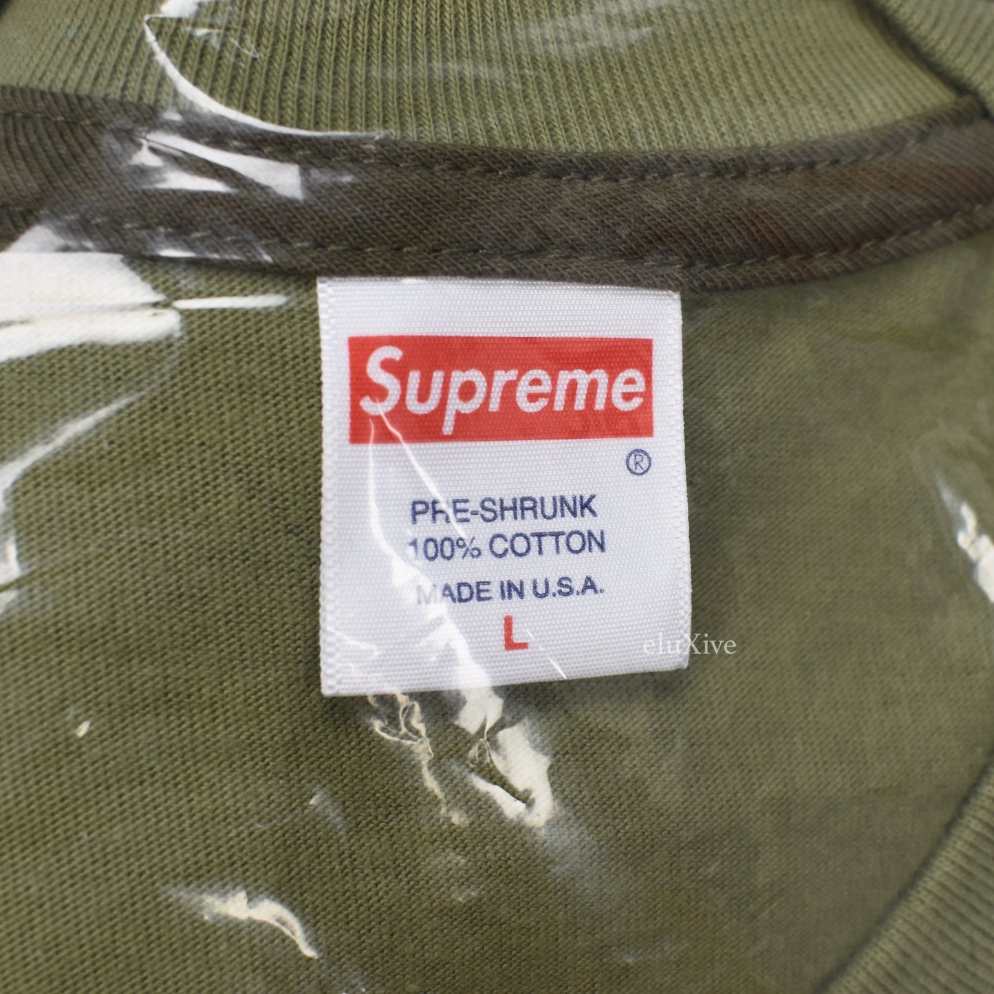 Supreme - Who The Fuck Logo T-Shirt (Camo)