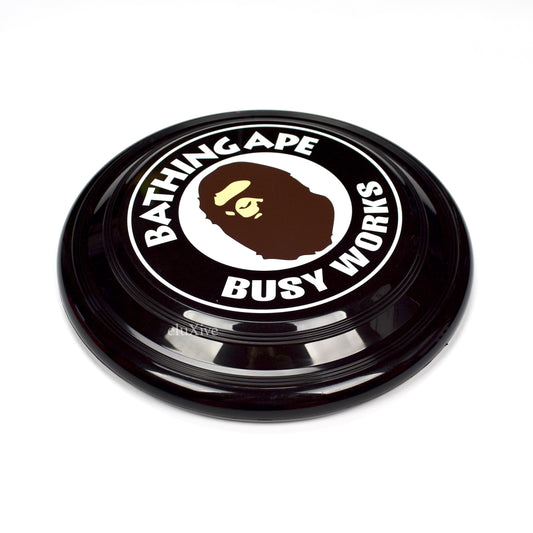 Bape - Busy Works Logo Frisbee (Black)