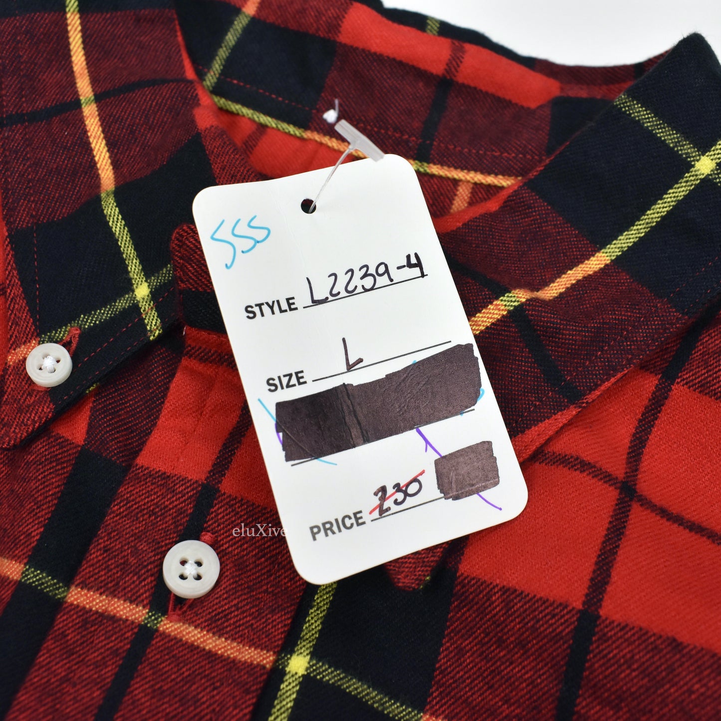 Gitman Vintage - Red/Black Plaid Flannel Shirt