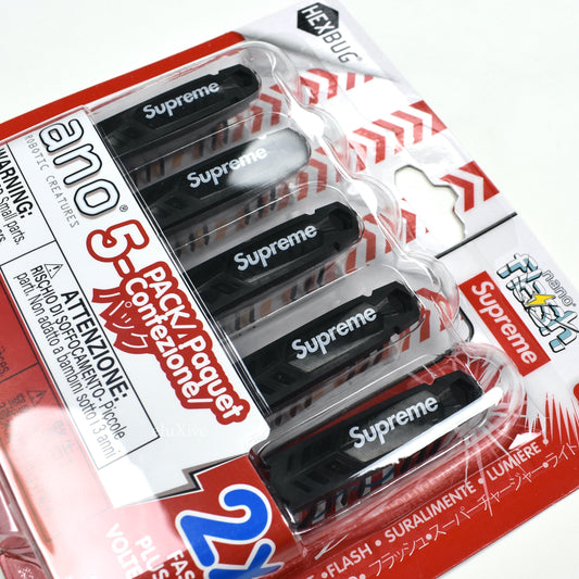 Supreme - Black Box Logo Hexbug Nano Flash (5-Pack)