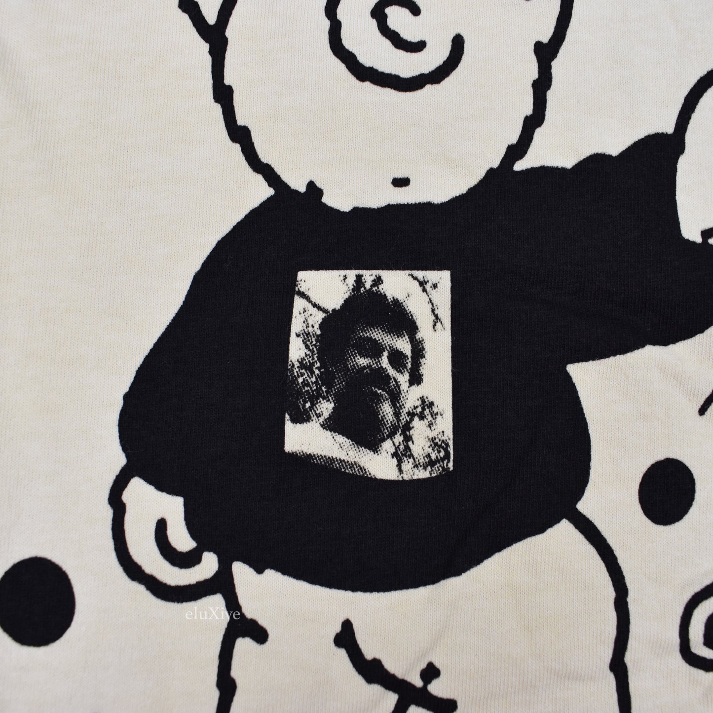 Online Ceramics - Beige LSD Bear Logo T-Shirt