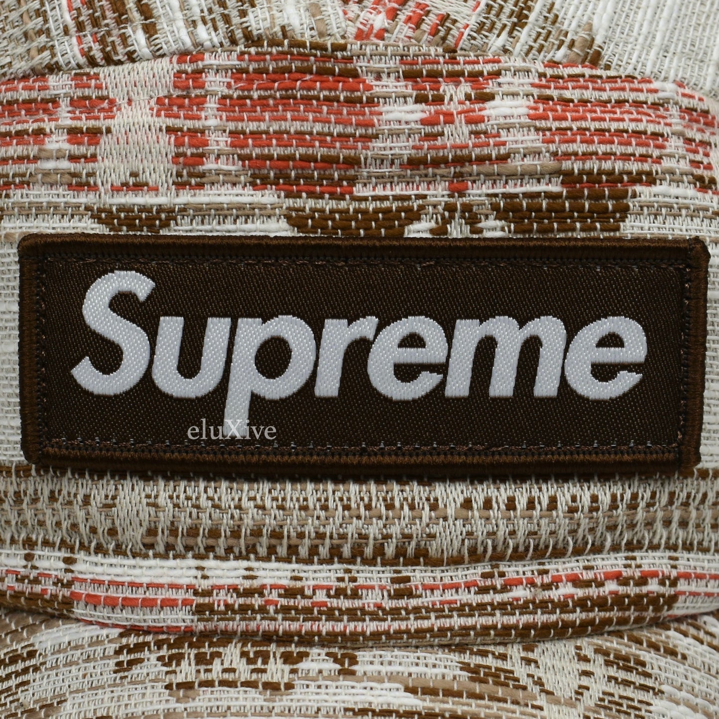 Supreme - Woven Pattern Box Logo Hat