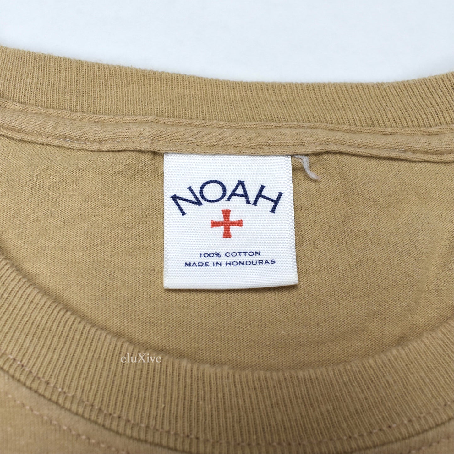 Noah - Sand Tan Core Logo T-Shirt