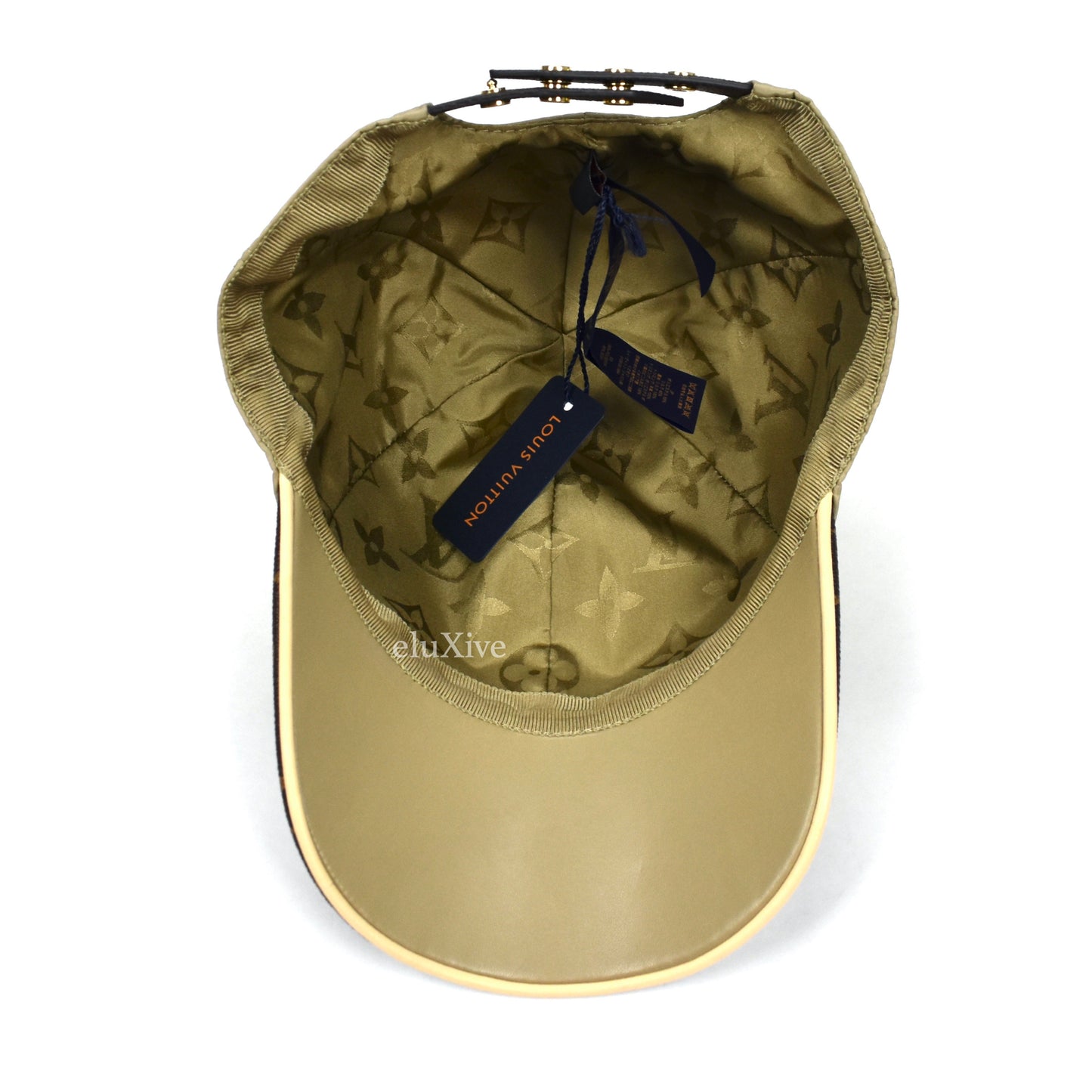 Louis Vuitton LV Get Ready Cap Beige Polyester. Size L