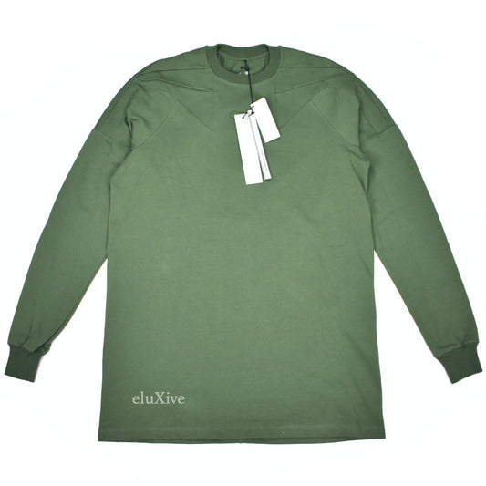 Rick Owens - Green Gethsemane Baseball T-Shirt