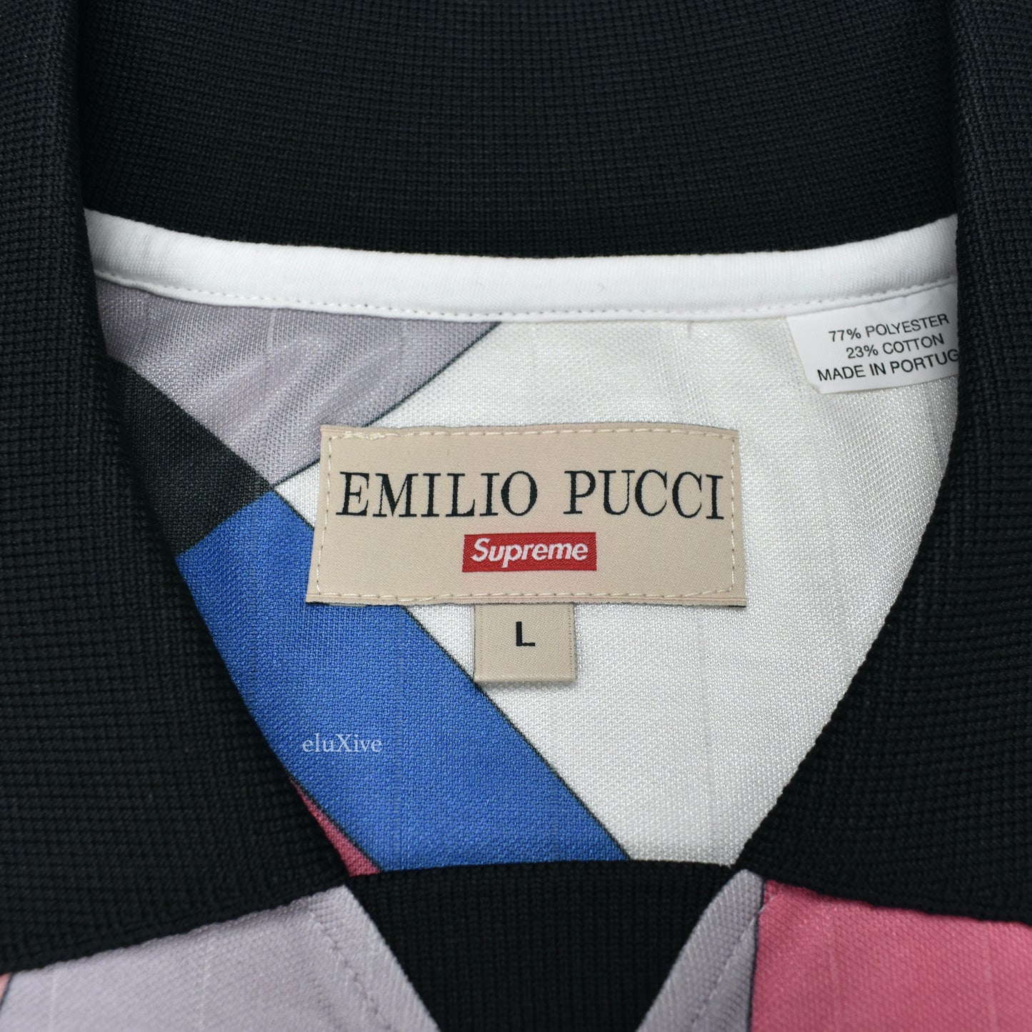 Supreme x Emilio Pucci - Logo Print Soccer Jersey (Dusty Pink)