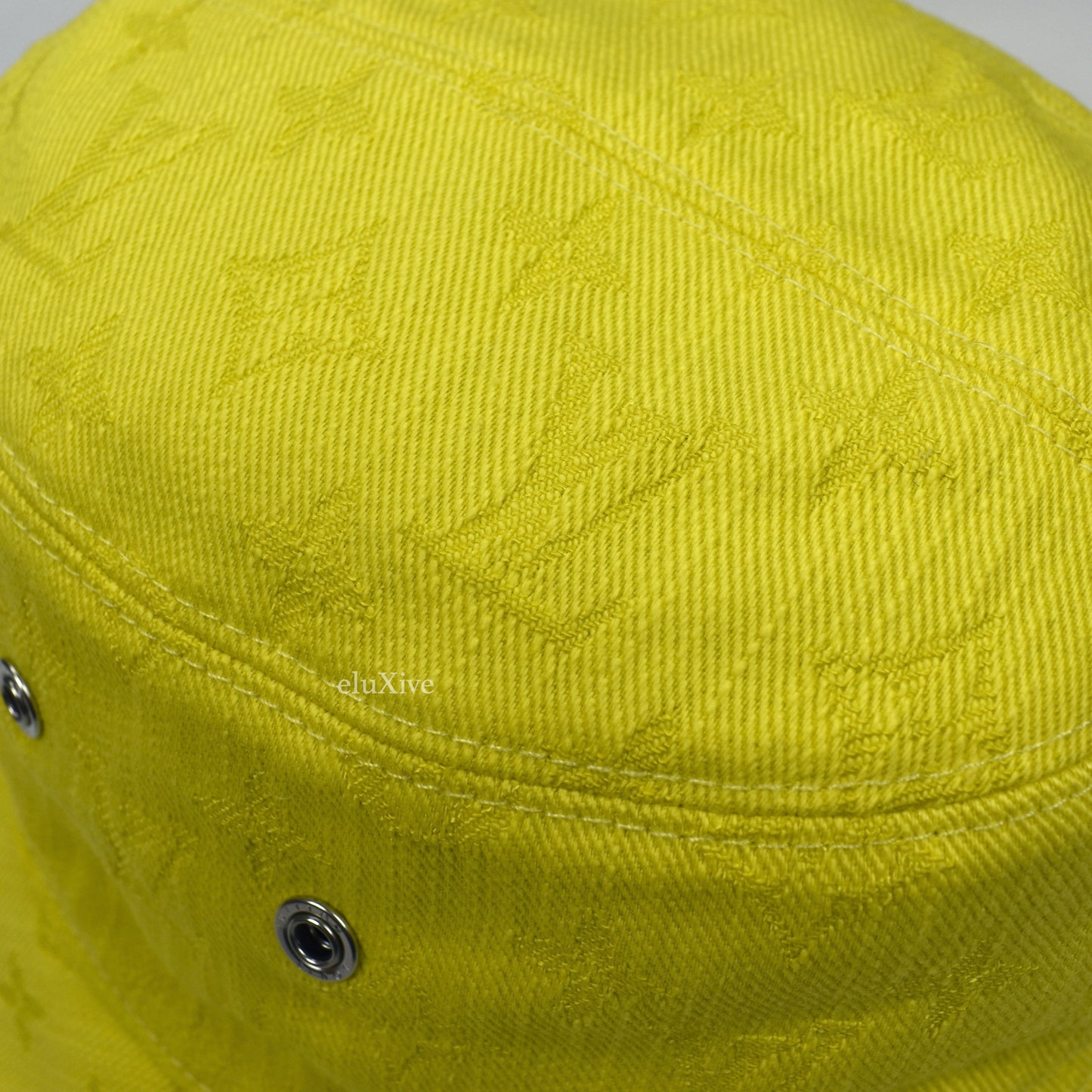 Louis Vuitton - LV Everyday Yellow Monogram Denim Bucket Hat