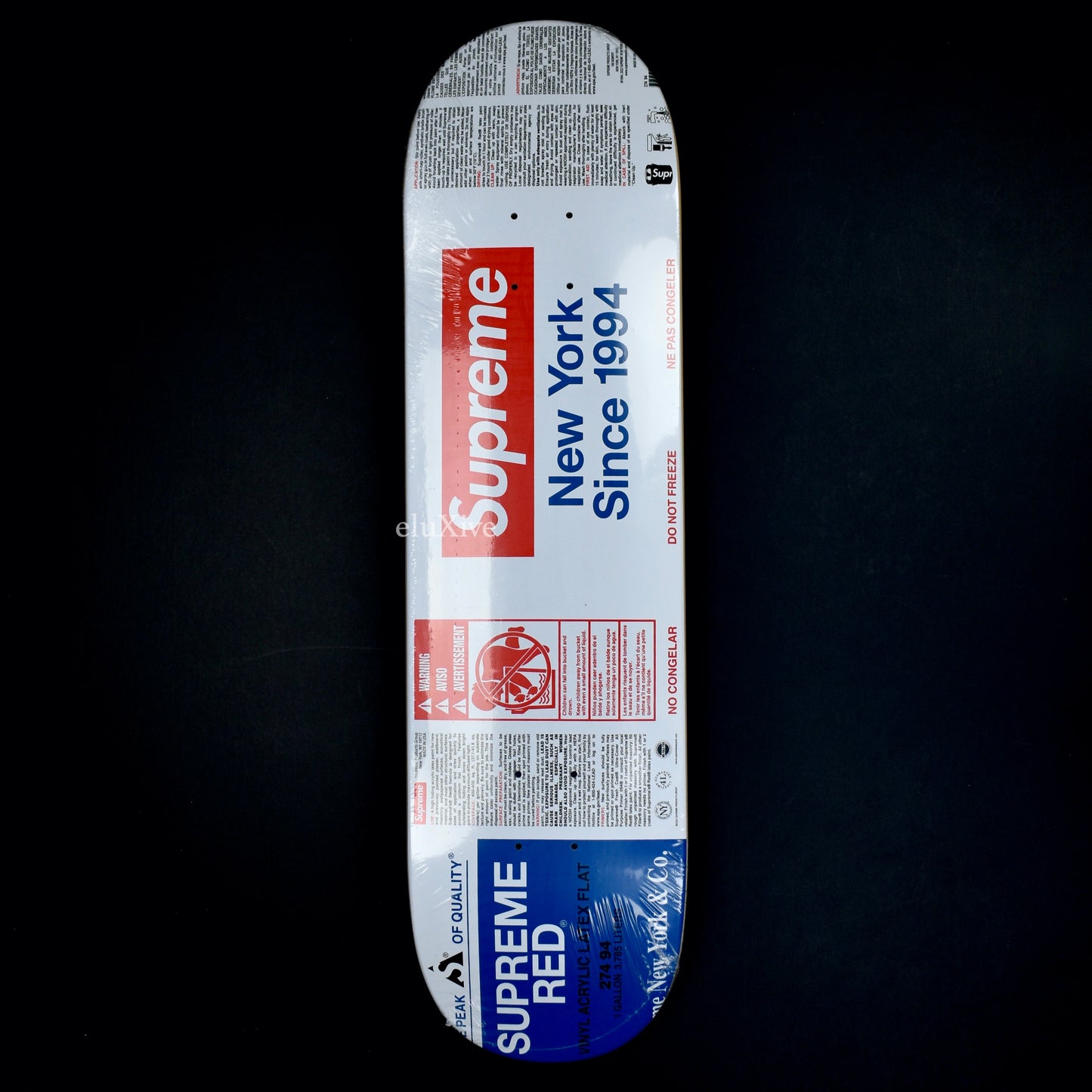 Supreme - Paint Box Logo Skateboard Deck