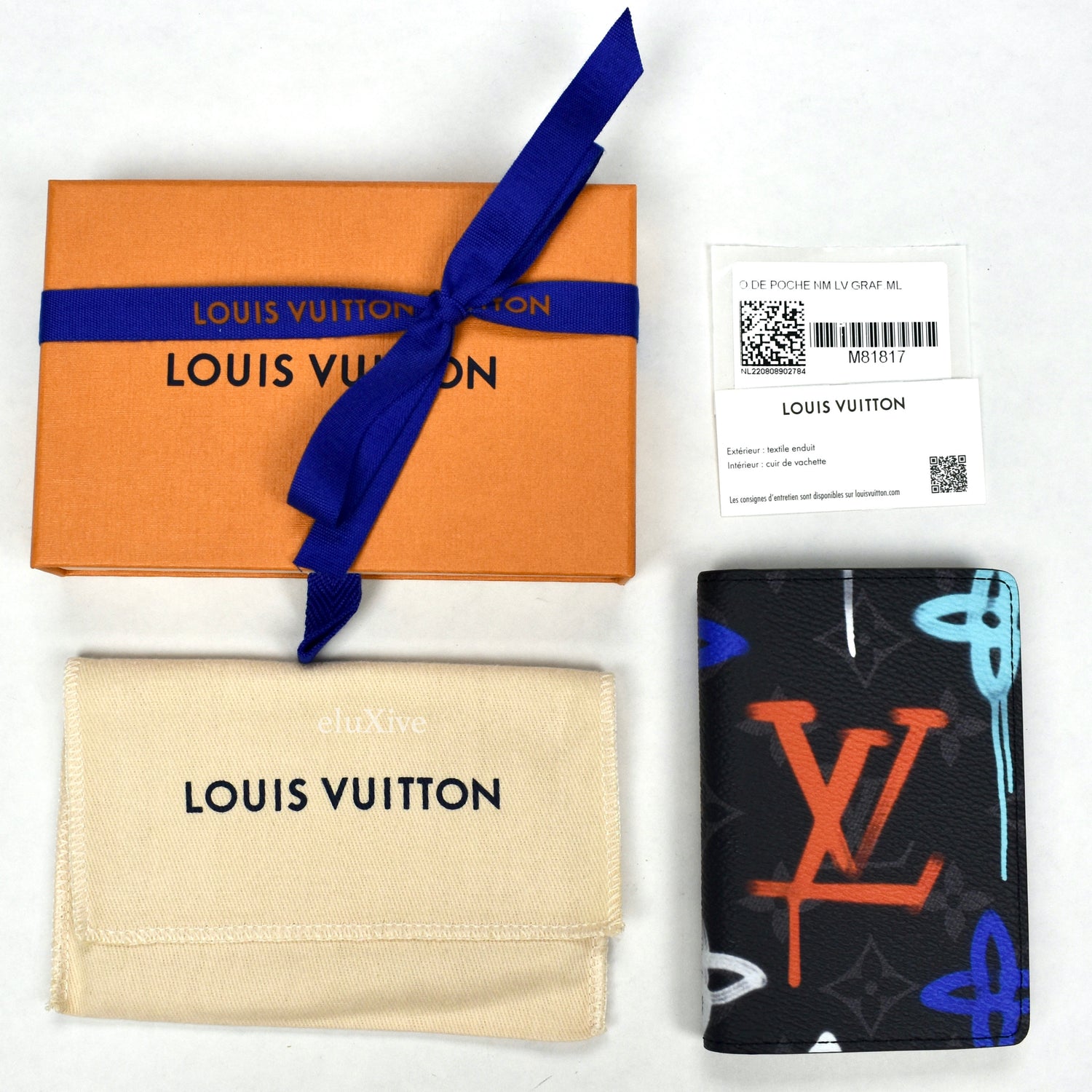 Louis Vuitton Pocket Organizer Graffiti