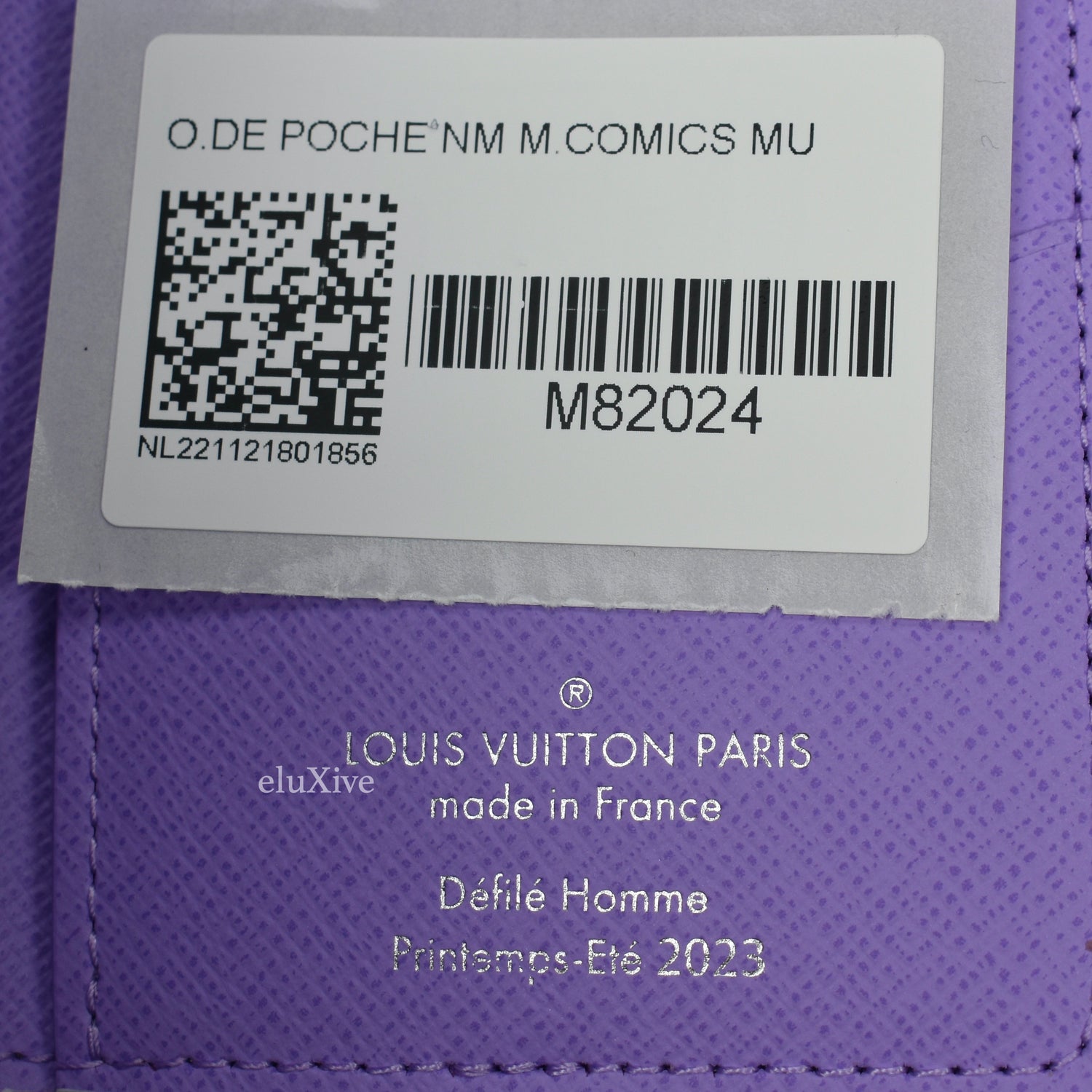 Louis Vuitton Pocket Organizer Purple in Coated Canvas - US