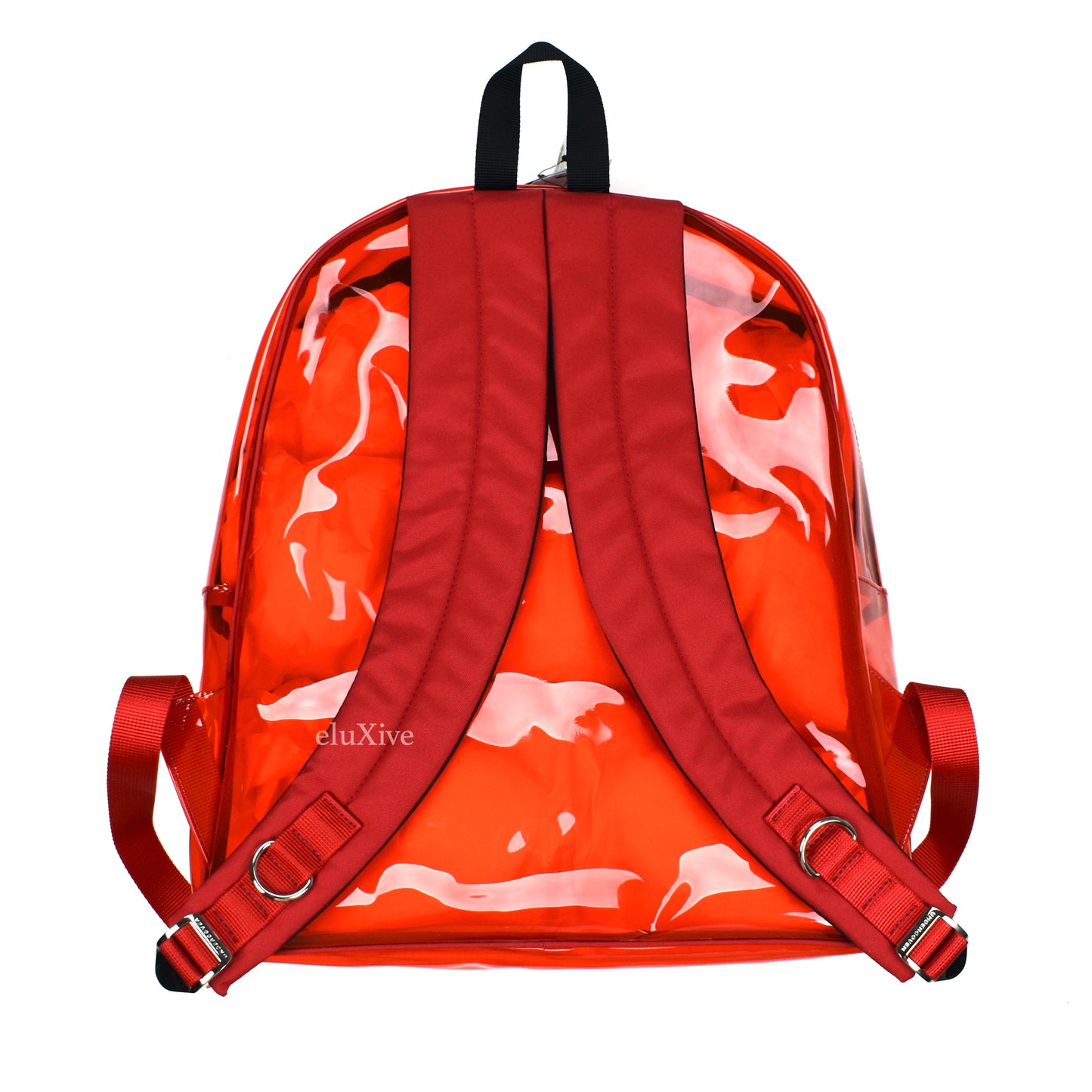 Undercover - Transparent Red PVC Backpack