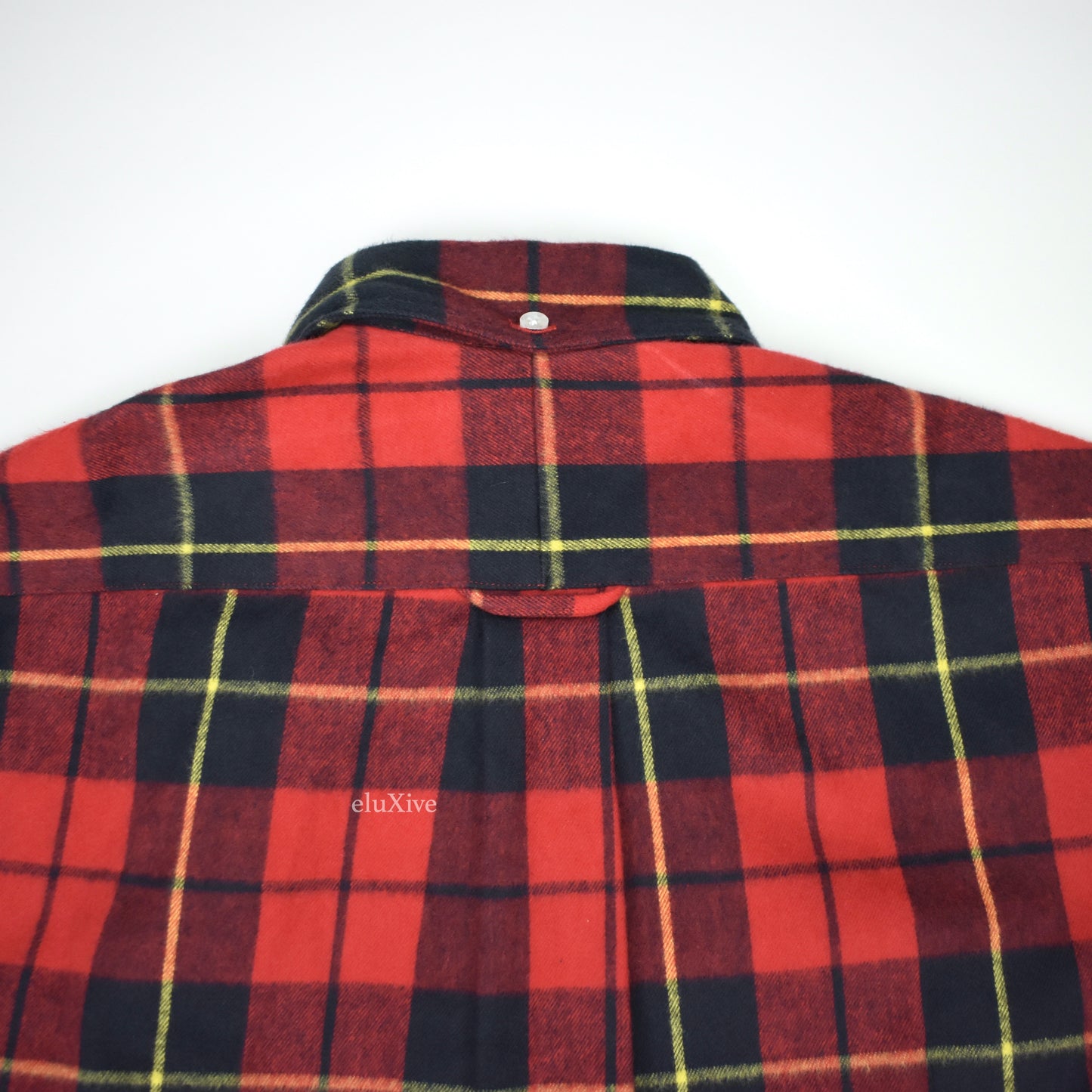 Gitman Vintage - Red/Black Plaid Brushed Flannel Shirt
