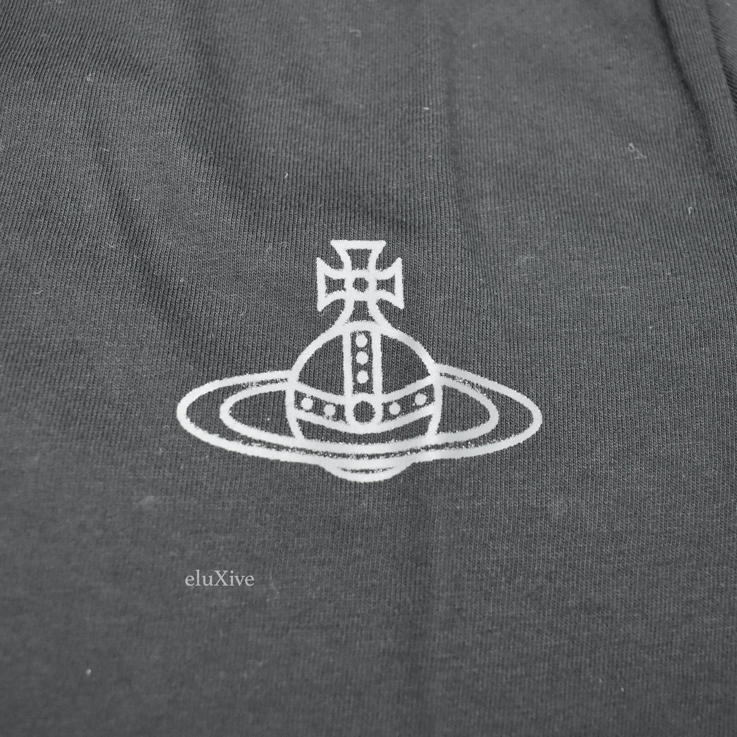 Vivienne Westwood - Black Orb Logo Crewneck T-Shirt