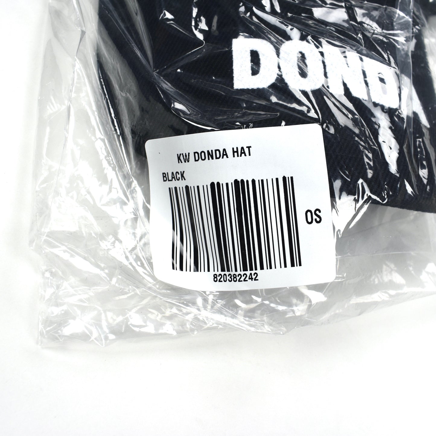 Kanye West x Balenciaga - Black DONDA Print Hat