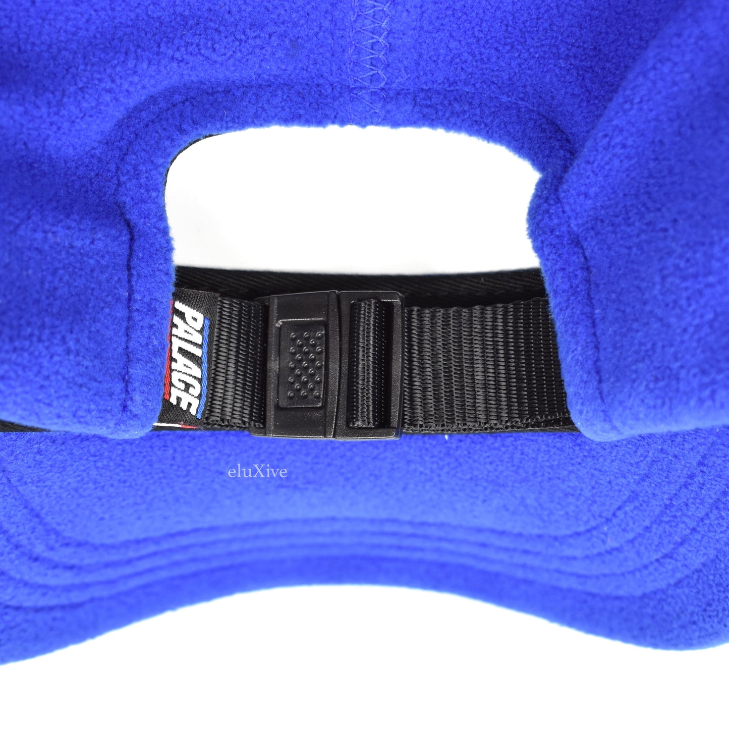 Palace - Fleece Line Logo Hat (Blue)