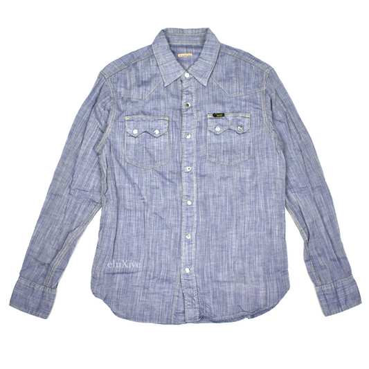 Kapital - Western Chambray Snap Button Shirt