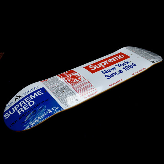 Supreme - Paint Box Logo Skateboard Deck