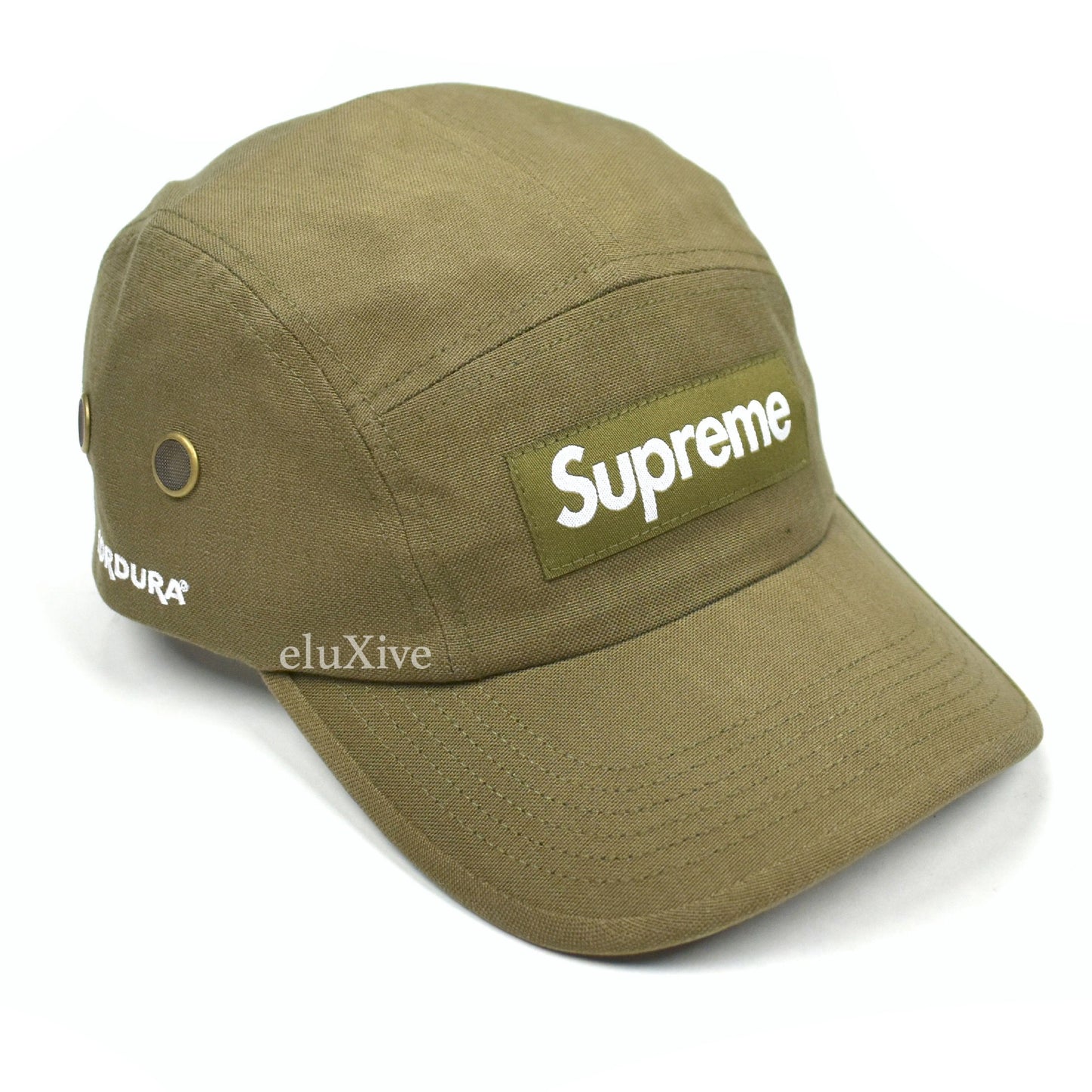 Supreme - Brushed Cordura Box Logo Hat (Olive)