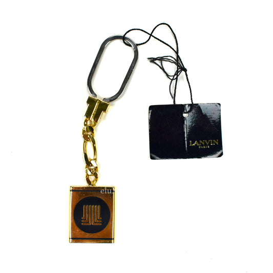 Lanvin - Vintage Gold Logo Keychain