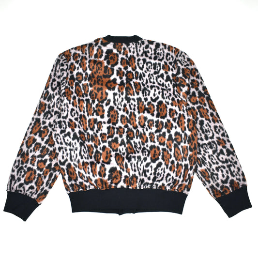 Pleasures - Fuzzy Leopard Woven Boozy Cardigan