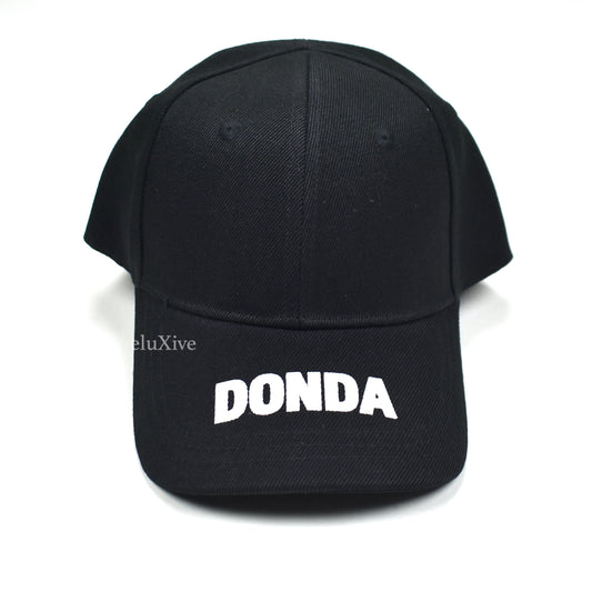 Kanye West x Balenciaga - Black DONDA Print Hat