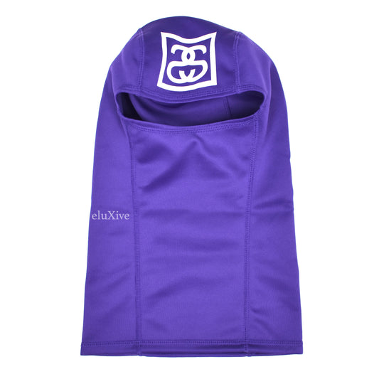 Stussy - SS Link Logo Balaclava (Purple)