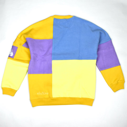 Palace - Color Block Patchwork Sweatshirt
