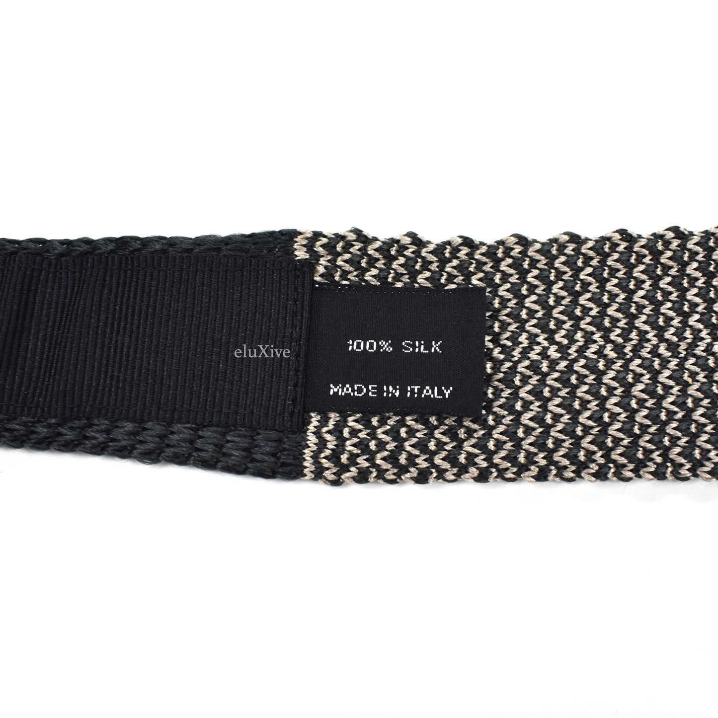 Tom Ford - Black / Gray Silk Knit Tie