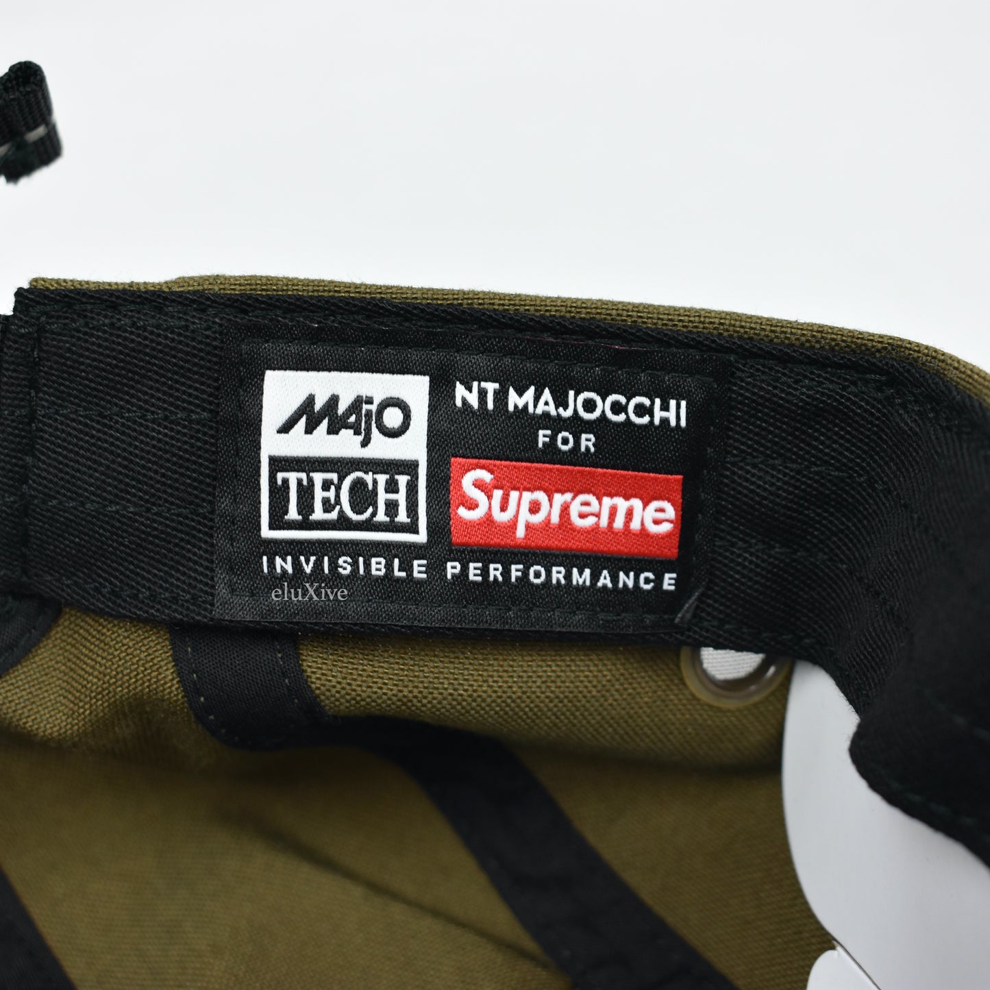 Supreme - Brushed Cordura Box Logo Hat (Olive)