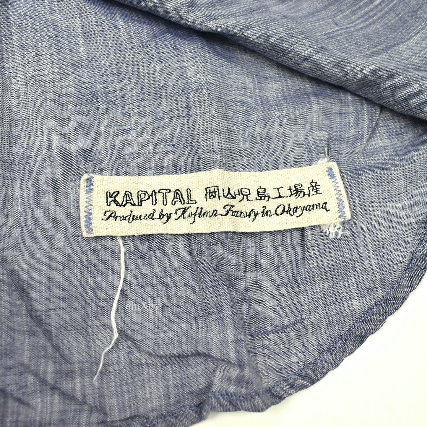 Kapital - Western Chambray Snap Button Shirt