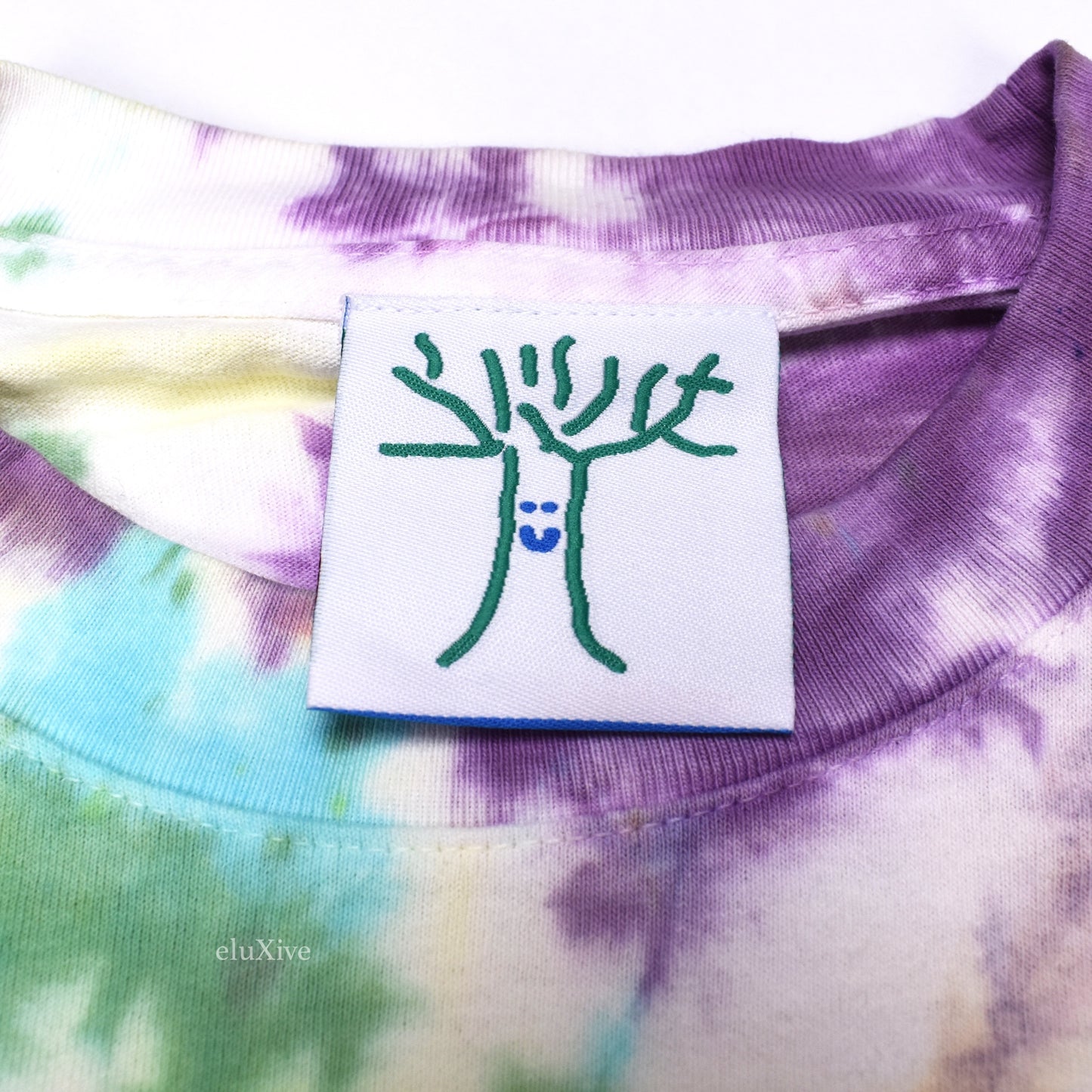 Online Ceramics - Elizabeth Gips 'Changes' Logo Tie-Dye T-Shirt