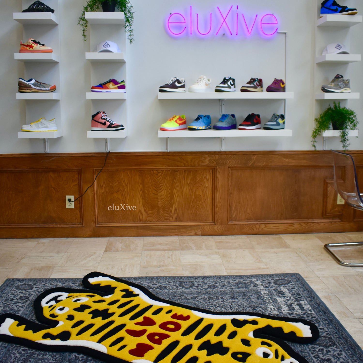 Louis Vuitton x Nigo - LV Made Tiger Carpet Rug – eluXive