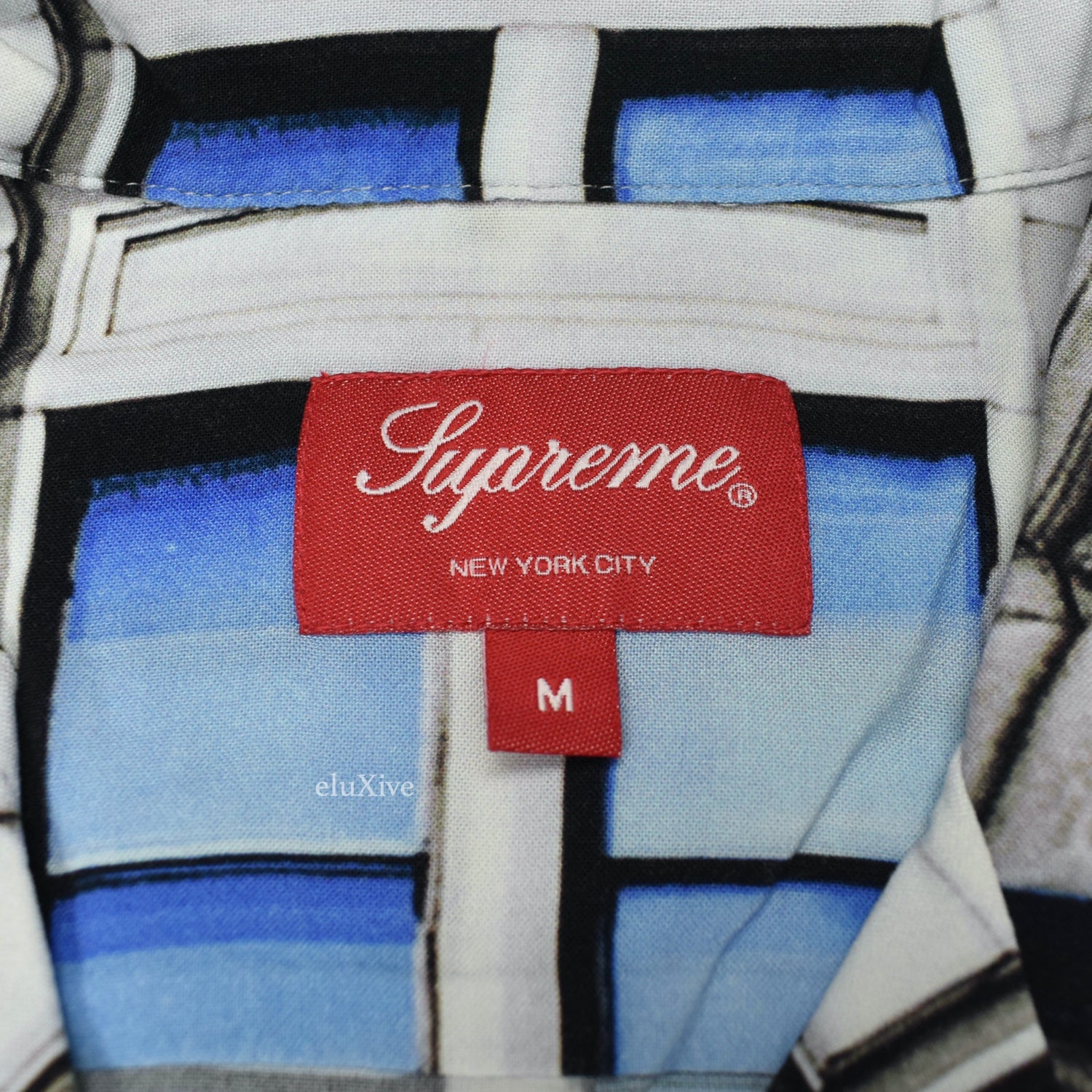 Supreme - 190 Bowery Logo Rayon Club Shirt – eluXive