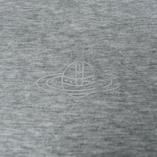 Vivienne Westwood - Gray Orb Logo Crewneck T-Shirt