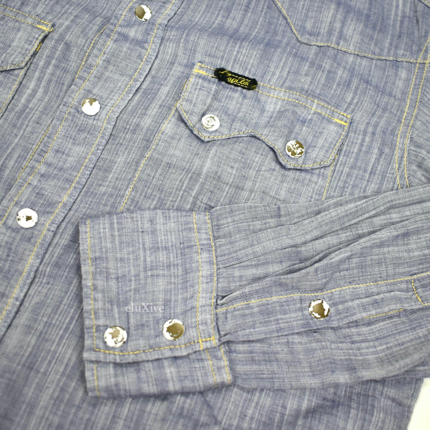 Kapital - Western Chambray Snap Button Shirt