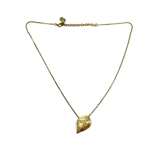 Dior - Vintage Leaf Pendant Chain Necklace