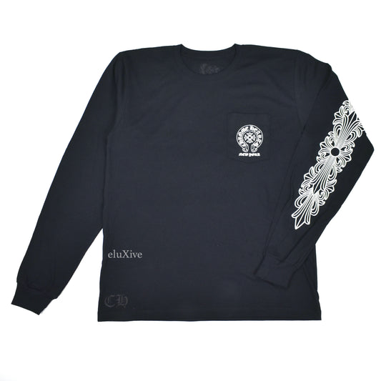 Chrome Hearts - Black New York Exclusive Logo L/S T-Shirt