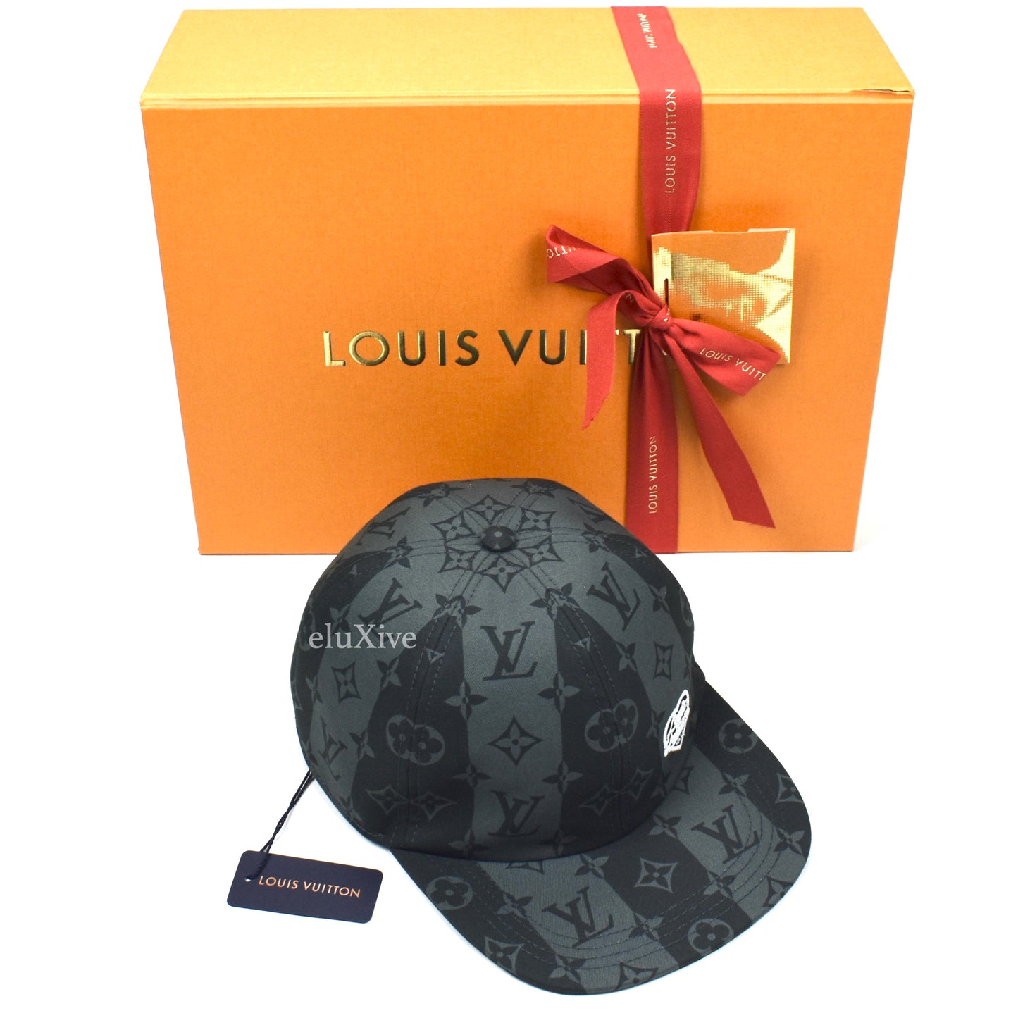 Louis Vuitton x Nigo - Gray Monogram Stripe LV Made Hat