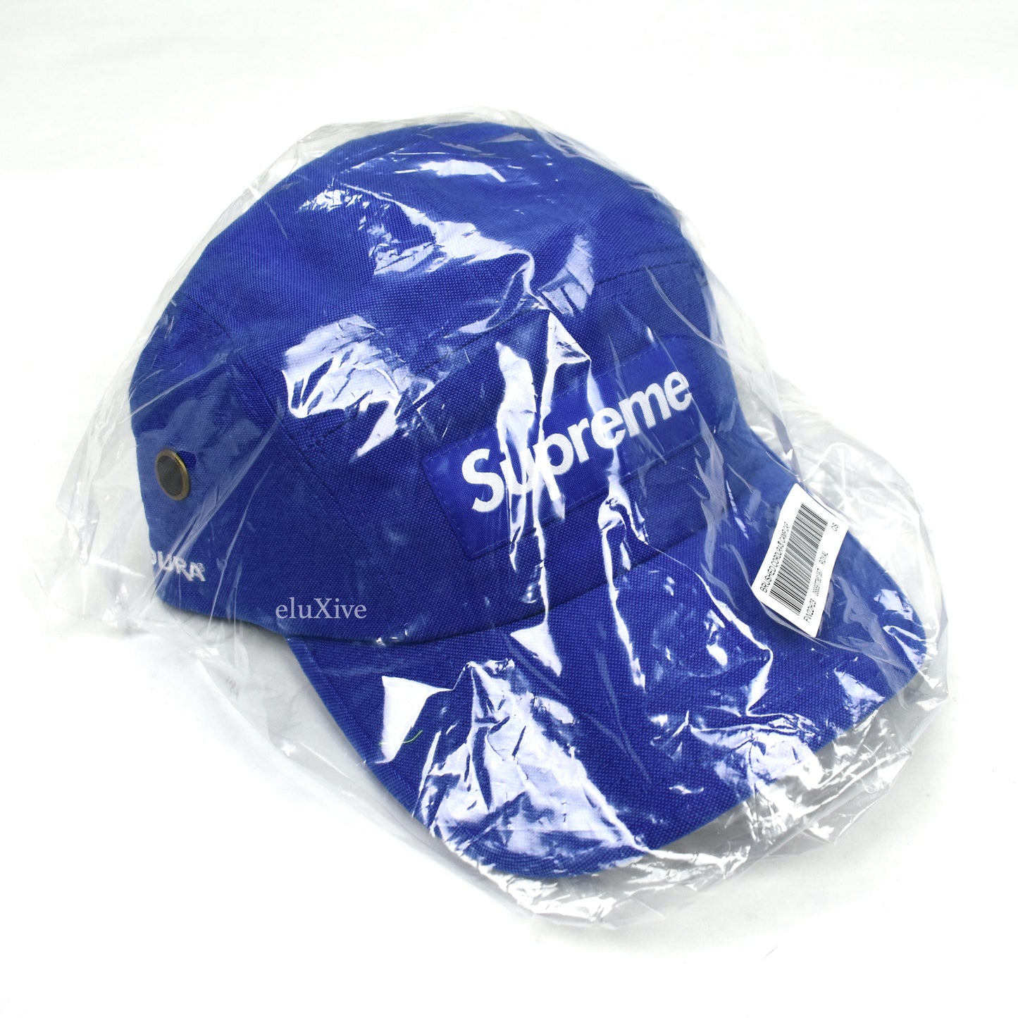 Supreme - SUPREME BLUE CAP WITH BOX LOGO
