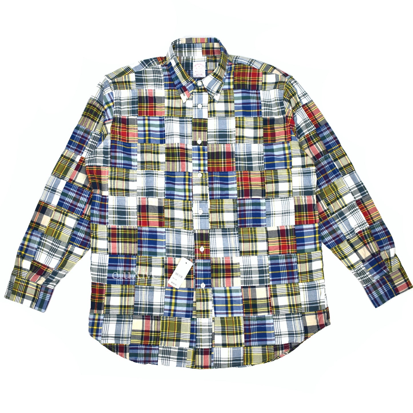 Brooks Brothers - Patchwork Madras Plaid Button Down Shirt