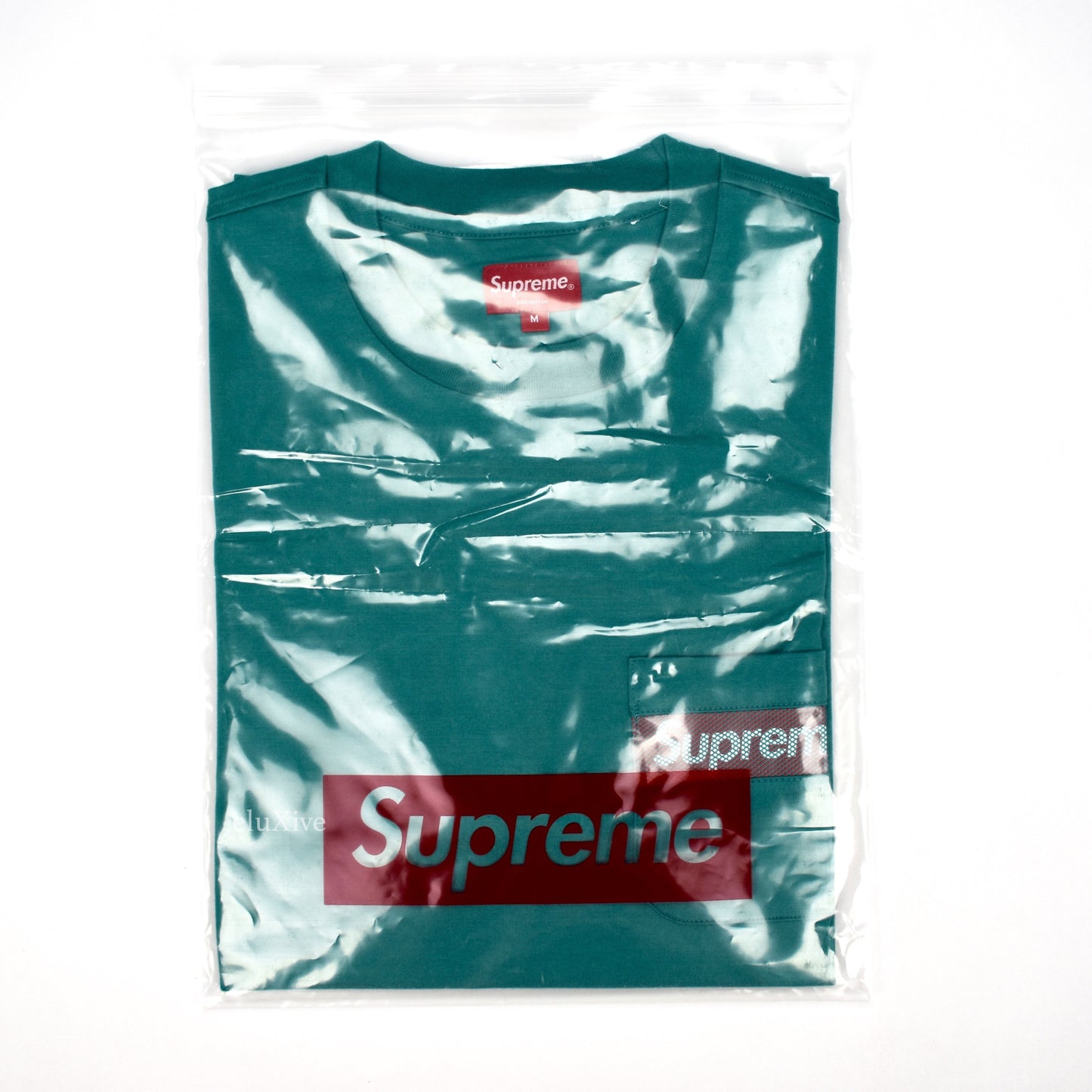 Supreme - Teal Mesh Box Logo T-Shirt