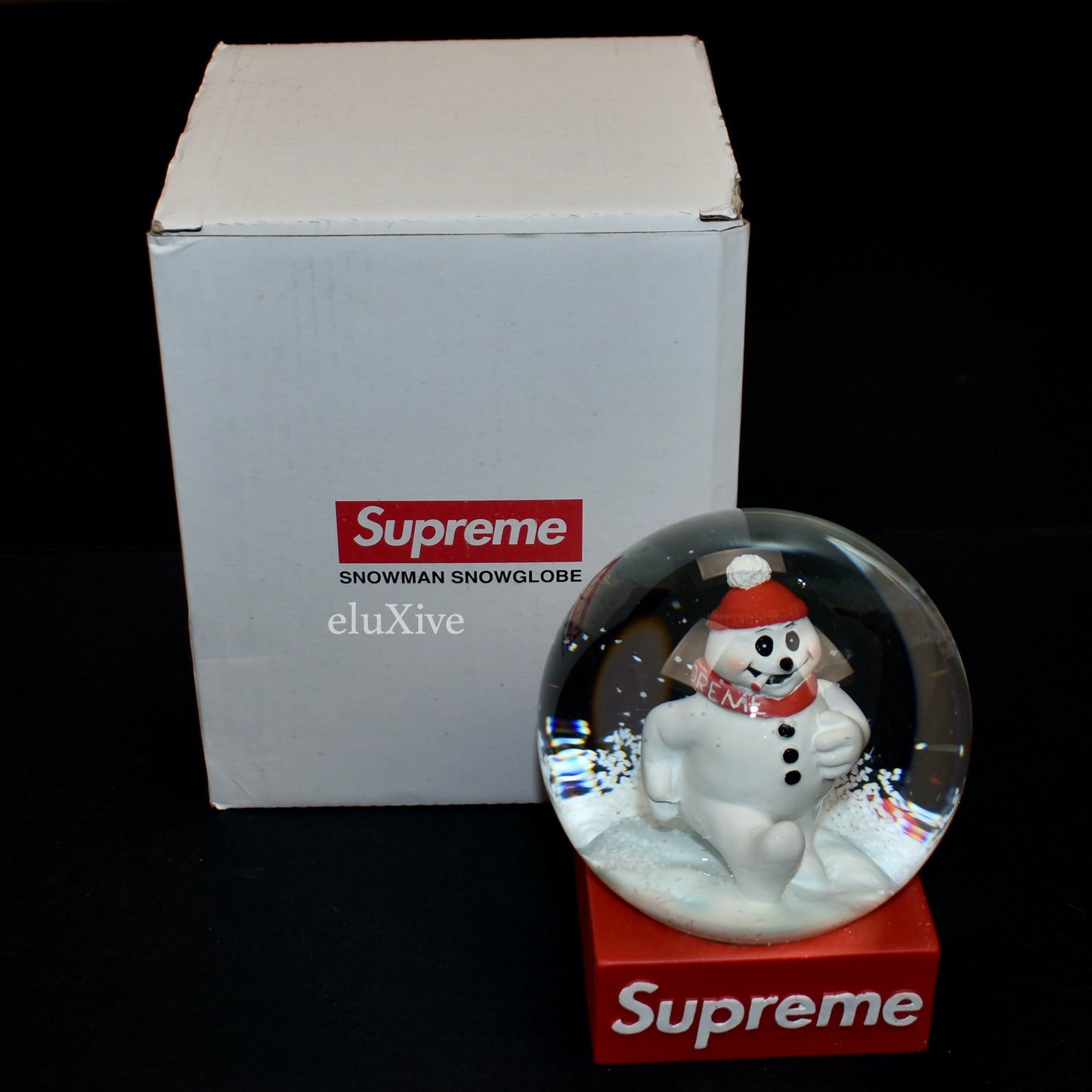 Supreme - Box Logo Snowman Snowglobe