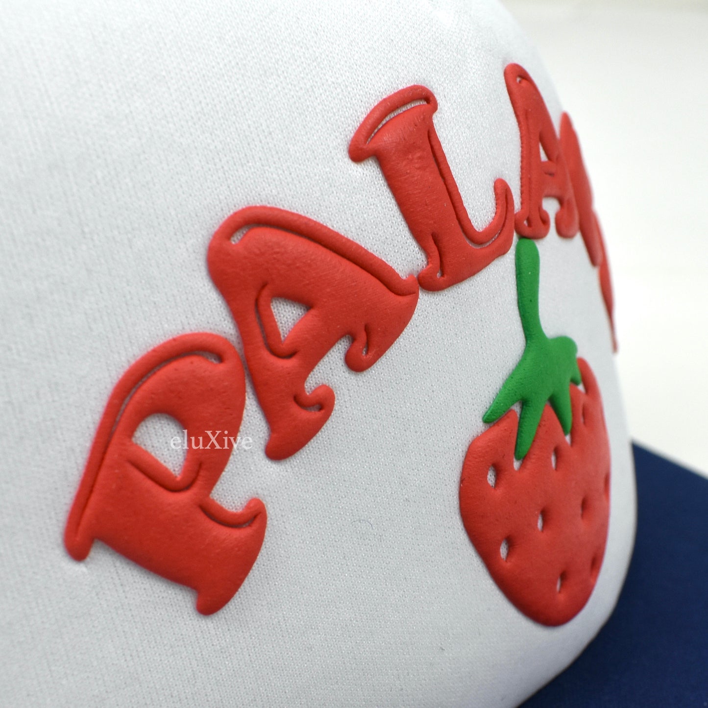 Palace - Strawberry Logo Trucker Hat (Navy)