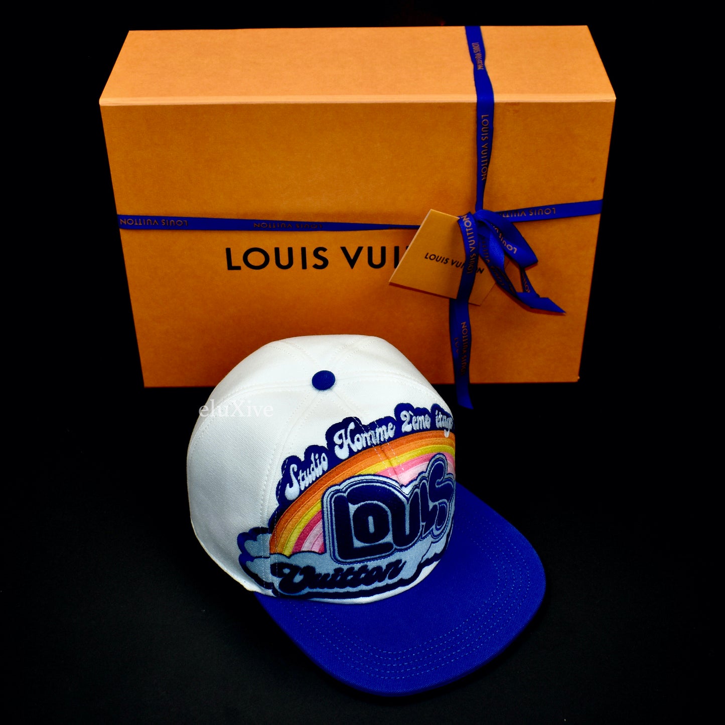 Louis Vuitton - Rainbow Embroidered Logo Hat