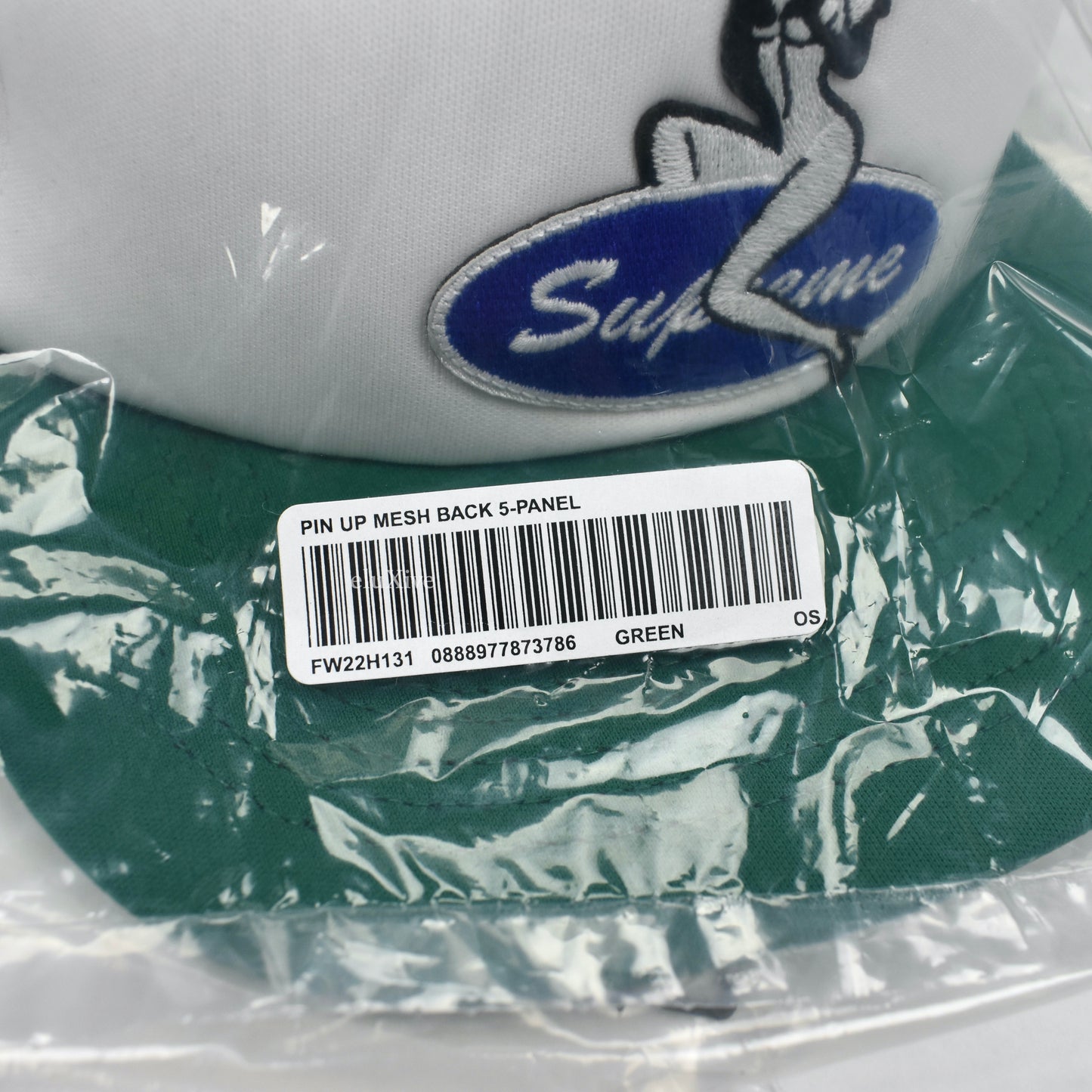 Supreme - Pinup Logo Trucker Hat (Green)