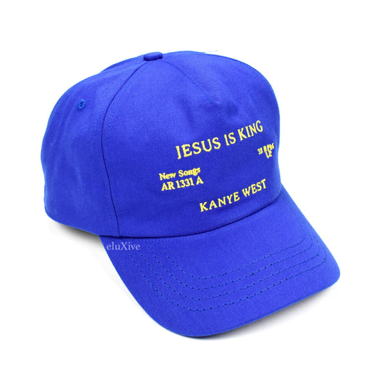 Kanye West - Jesus Is King Vinyl Cover Hat (Blue)