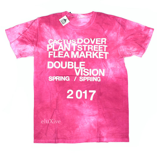 Cactus Plant Flea Market x DSM Ginza - SS17 Double Vision Tie Dye T-Shirt
