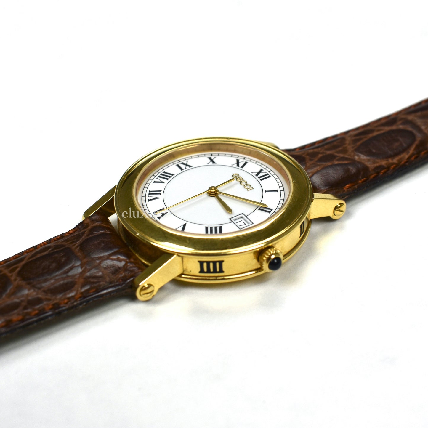 Gucci - 7200M Gold White Dial Watch