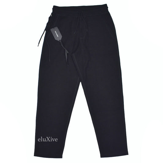 Craig Green - Black Reverse Terry Laced Jogger Pants