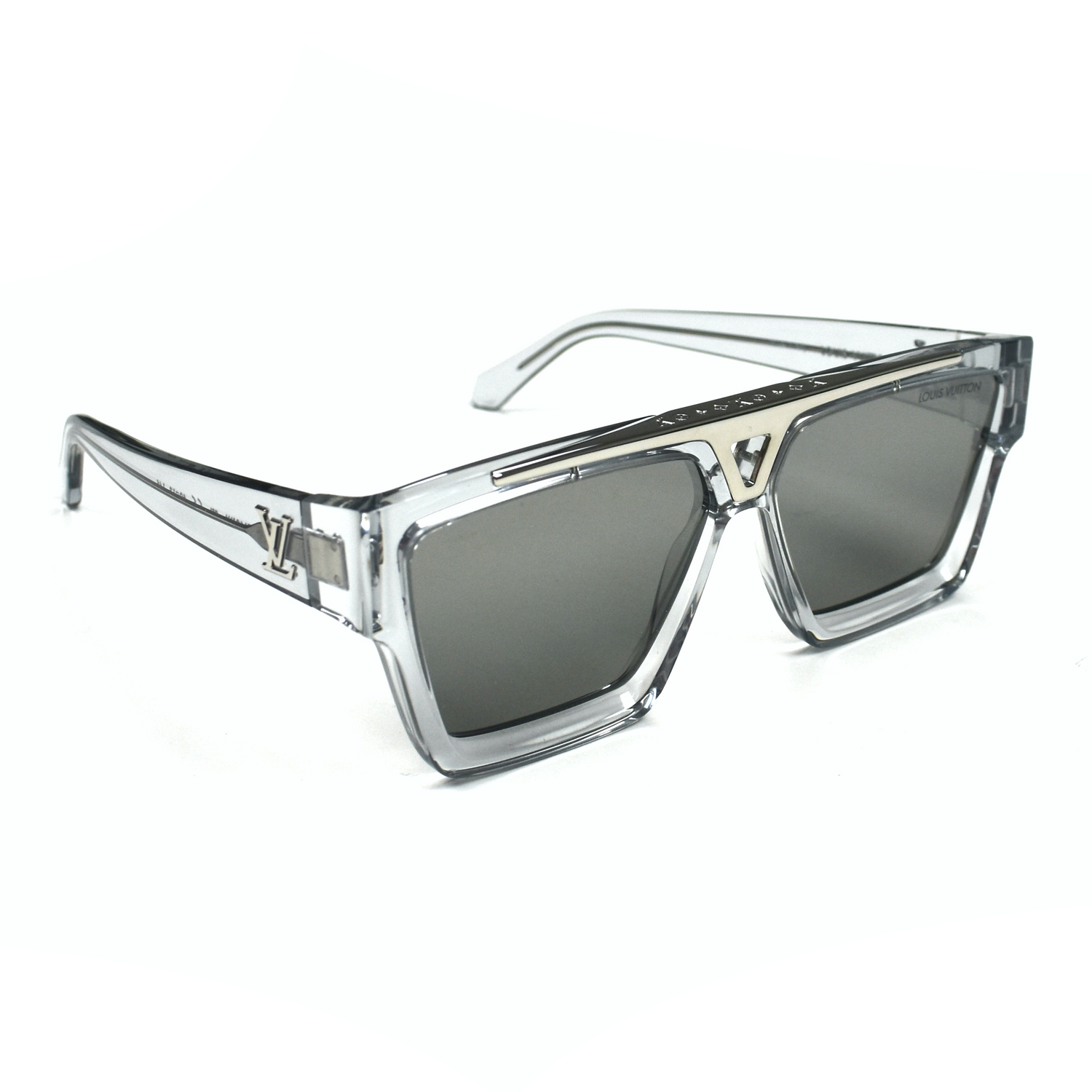 Louis Vuitton - Transparent Evidence 1.1 Sunglasses (Clear/Gray